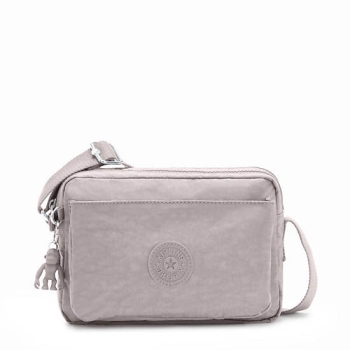 Kipling Abanu Medium Crossbody Bags Grey | AU7246YRW