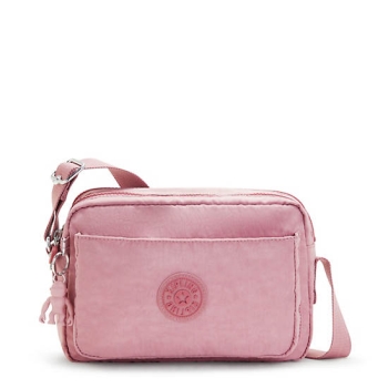 Kipling Abanu Medium Crossbody Bags Pink | AU7406CDR