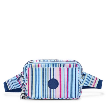 Kipling Abanu Multi Printed Convertible Crossbody Bags Blue Multicolor | AU4738NEY