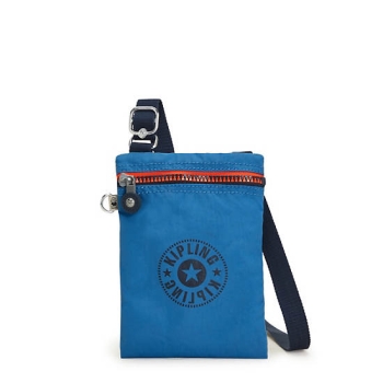 Kipling Afia Lite Mini Crossbody Bags Blue | AU4209LBN