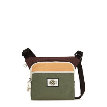 Kipling Almiro Crossbody Bags Olive | AU2981TCJ