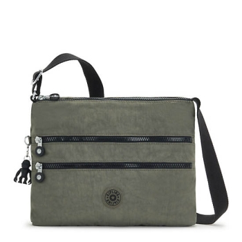 Kipling Alvar Crossbody Bags Green | AU2894DLS