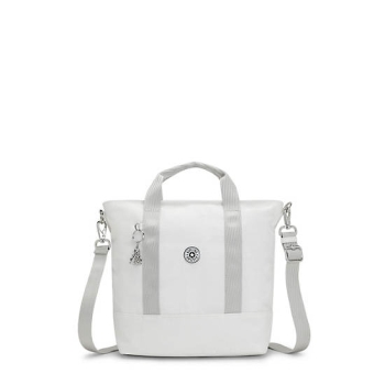 Kipling Angel Tote Bags White | AU3120VMB