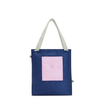 Kipling Annas Tote Bags Navy | AU6983ECU