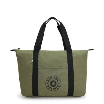 Kipling Art Medium Lite Tote Bags Olive | AU5170JKA