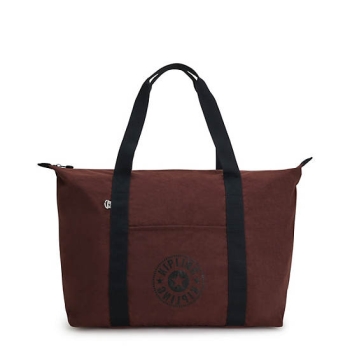 Kipling Art Medium Lite Tote Bags Red | AU1970VUY