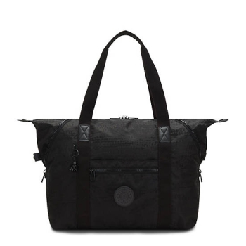 Kipling Art Medium Tote Bags Black | AU0183SGV