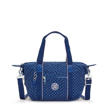 Kipling Art Mini Printed Shoulder Bags Blue | AU1453NTQ