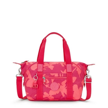 Kipling Art Mini Printed Shoulder Bags Pink | AU4670XGJ