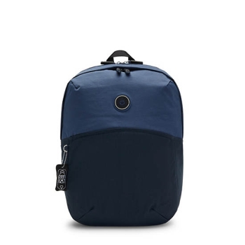 Kipling Ayano 16" Laptop Backpacks Blue | AU0762DJW