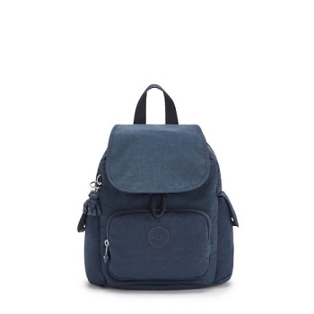 Kipling City Pack Mini Backpacks Blue | AU3527ABZ