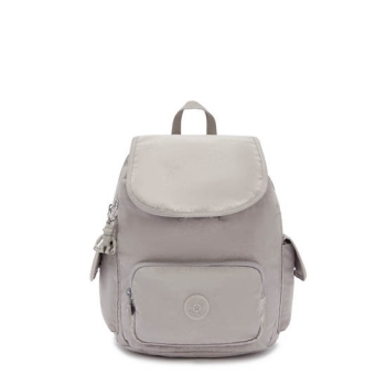 Kipling City Pack Small Backpacks Grey | AU8493VTG