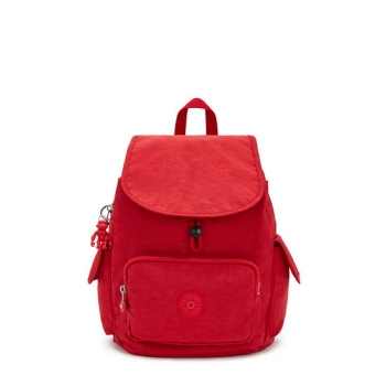 Kipling City Pack Small Backpacks Red | AU7392DBV