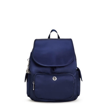 Kipling City Pack Small Classic Backpacks Blue | AU0781RNZ