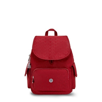 Kipling City Pack Small Classic Backpacks Red | AU1436EGH