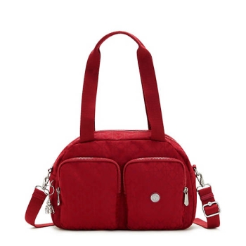 Kipling Cool Defea Iconic Shoulder Bags Red | AU7843SHK