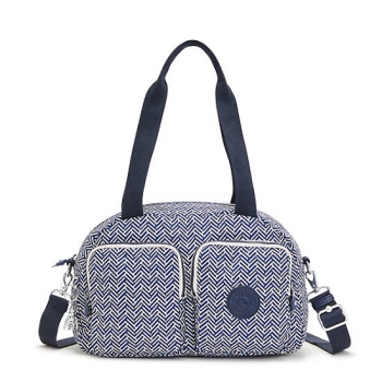 Kipling Cool Defea Printed Shoulder Bags Grey | AU1275ZKO