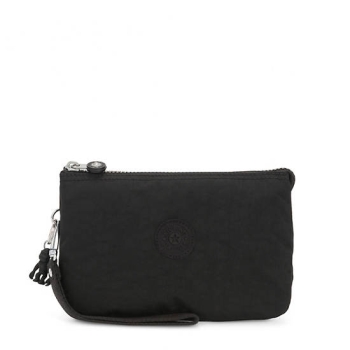 Kipling Creativity Extra Large Fashion Wristlet Pouches Black | AU3192NQO