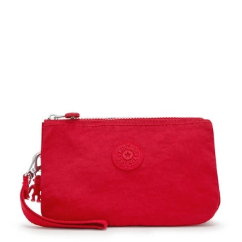 Kipling Creativity Extra Large Fashion Wristlet Pouches Burgundy | AU3609YQU