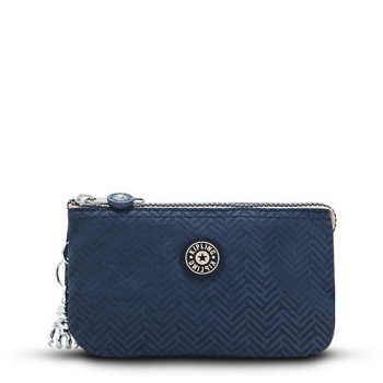 Kipling Creativity Large Pouches Blue | AU6254CDW