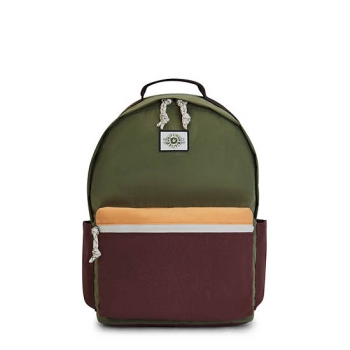 Kipling Damien Large Laptop Backpacks Olive | AU8154HYL