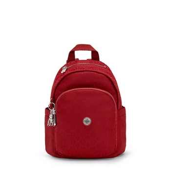 Kipling Delia Mini Backpacks Red | AU7430VME