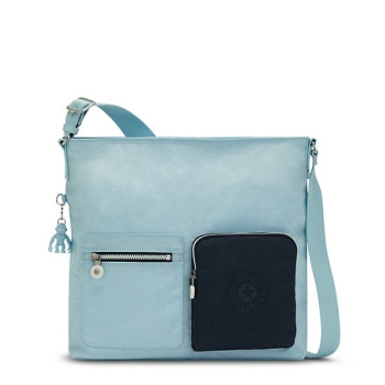 Kipling Eirene Tote Bags Blue | AU9408TOF