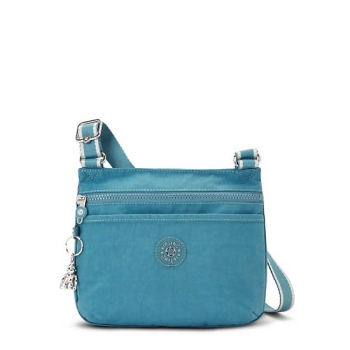 Kipling Emmylou Crossbody Bags Turquoise | AU4193MXW