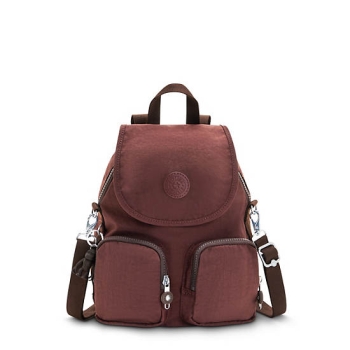 Kipling Firefly Up Convertible Backpacks Burgundy | AU1537XBF