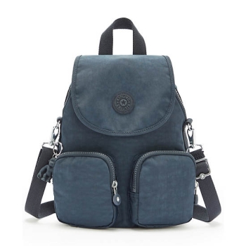 Kipling Firefly Up Convertible Backpacks Blue | AU6982JEA