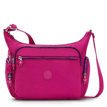 Kipling Gabbie Crossbody Bags Pink Fuchsia | AU8529FYH