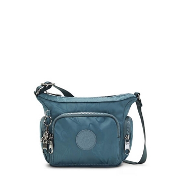 Kipling Gabbie Mini Printed Crossbody Bags Navy Grey | AU8401RGD