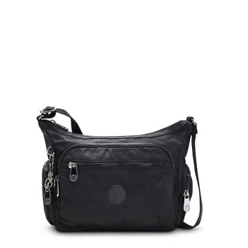 Kipling Gabbie Small Crossbody Bags Black Camo | AU6214YVZ