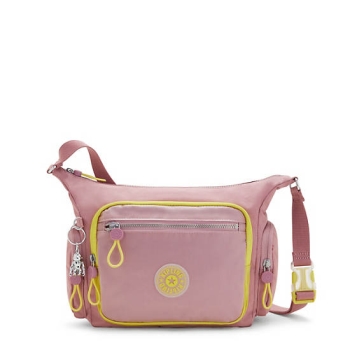 Kipling Gabbie Small Crossbody Bags Pink | AU8270YZI