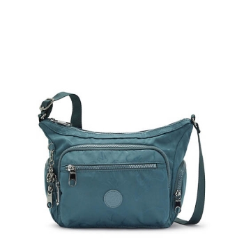 Kipling Gabbie Small Printed Crossbody Bags Navy Grey | AU2936HXE