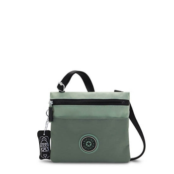 Kipling Gib Crossbody Bag Handbags Green | AU6081UVW