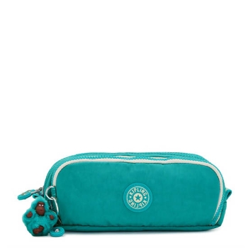 Kipling Gitroy Pencil Case Pouches Turquoise | AU0789PED