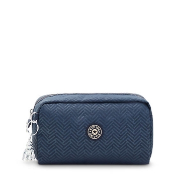 Kipling Gleam Pouches Blue | AU9213ZKR