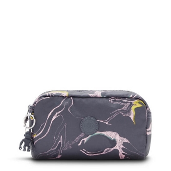 Kipling Gleam Printed Pouches Grey | AU6148XYL