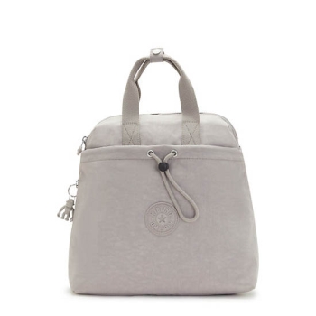 Kipling Goyo Medium Backpack Tote Handbags Grey | AU3594RVP