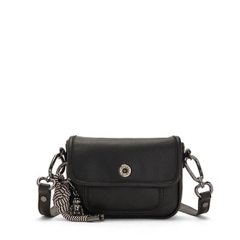 Kipling Inaki Small Crossbody Bags Black | AU3278HCS