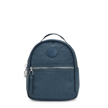 Kipling Kae Backpacks Navy Grey | AU7481SVD