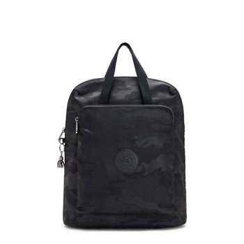 Kipling Kazuki 15" Laptop Backpacks Black Grey | AU6502VOX