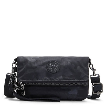 Kipling Lynne 3-in-1 Convertible Crossbody Bags Black Camo | AU7425JHY