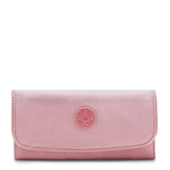 Kipling Money Land Snap Wallets Pink | AU1630OFU