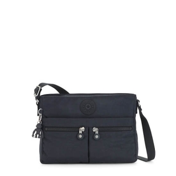 Kipling New Angie Crossbody Bags Blue | AU1935MXH