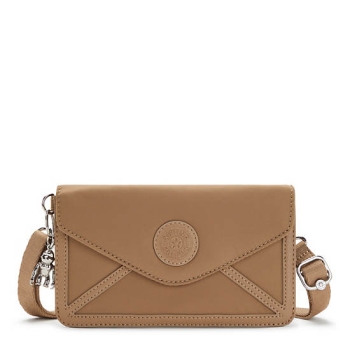 Kipling New Lelio Crossbody Bags Brown | AU3457FDC