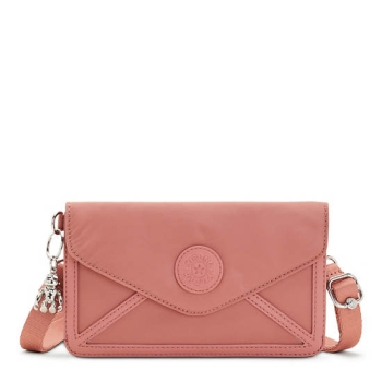 Kipling New Lelio Crossbody Bags Pink | AU1426OMS