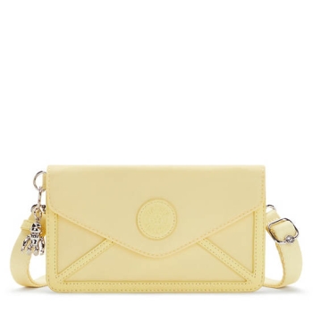 Kipling New Lelio Crossbody Bags Yellow | AU4803BDO