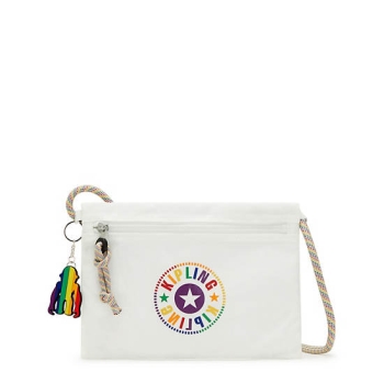 Kipling Ragu Crossbody Bags White Multicolor | AU8193LIC